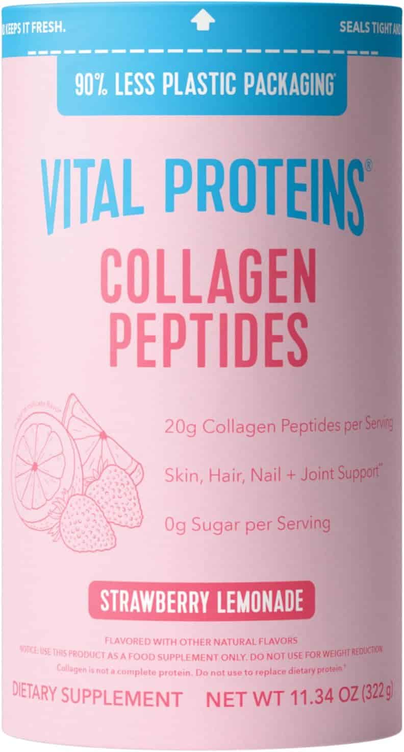 Vital Proteins Collagen Peptides Powder, Strawberry Lemonade